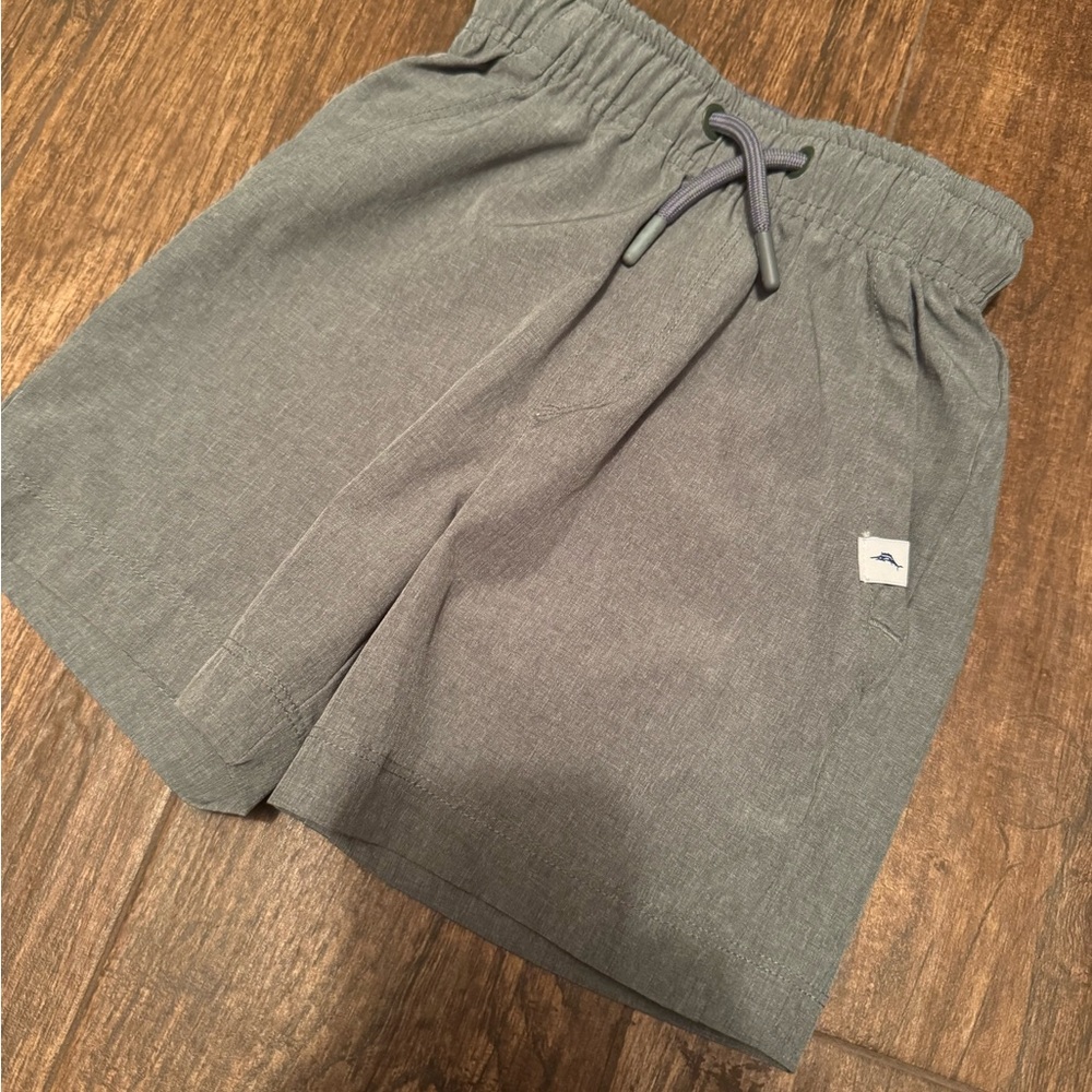 Tommy Bahama Charcoal Elastic Waist Shorts